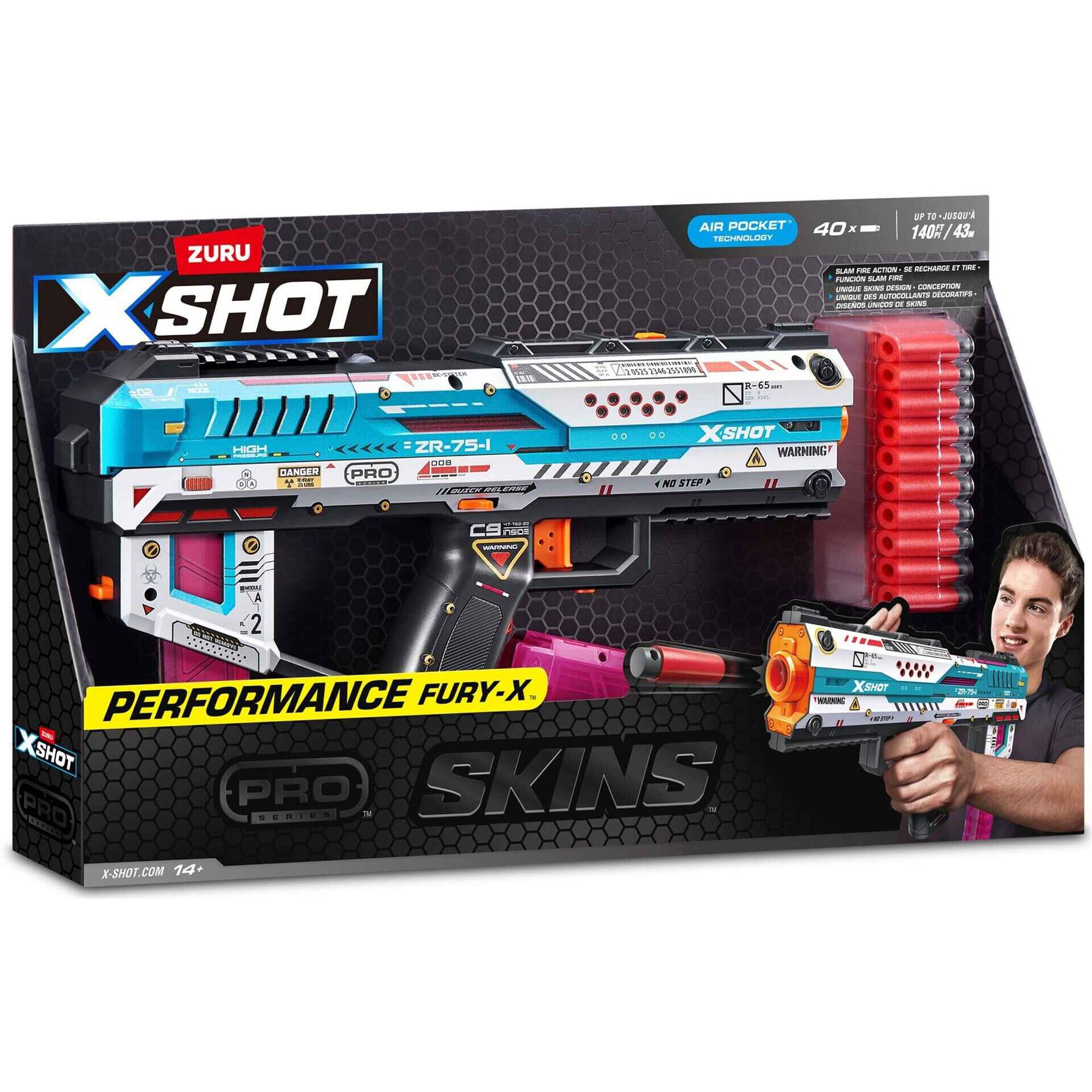 Lanzador  Pro-S1 Fury X Zuru*Envío gratis en 4/5 días.